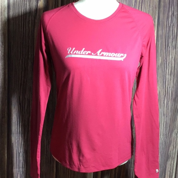 Under Armour Tops - 🌼3/$12🌼BUNDLE DEAL! Under Armour Red Long Sleeve Top